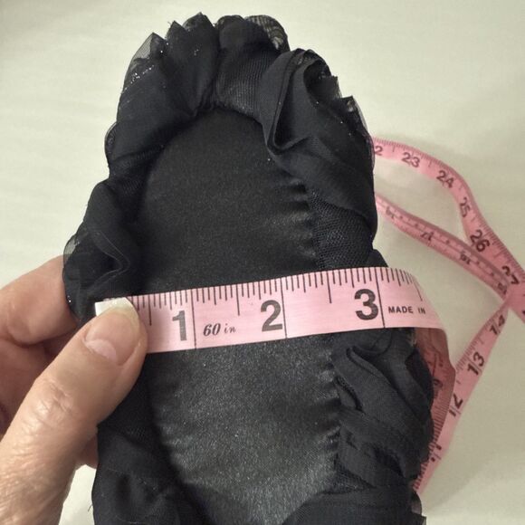 Black Floral Mini Evening Bag Kiss Lock - Picture 13 of 13